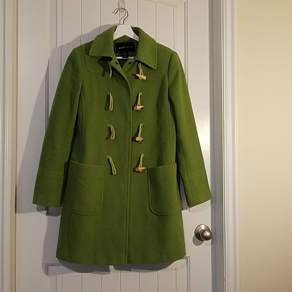 Apple Green long coat
